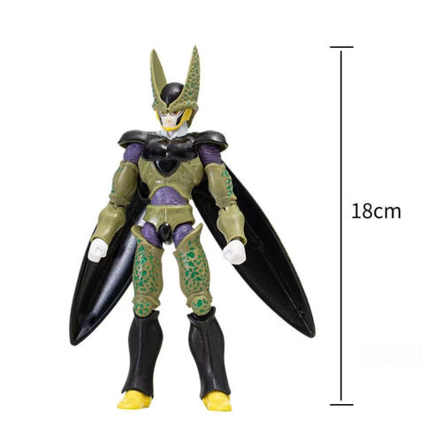 Hot-blooded Super Anime Action Figures Set - Son Goku Son Gohan Vegeta