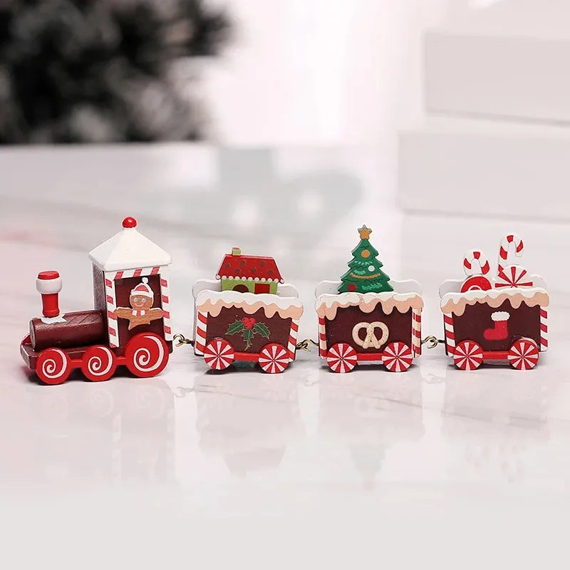 Christmas Train Merry Christmas Decorations For Home 2023 Cristmas