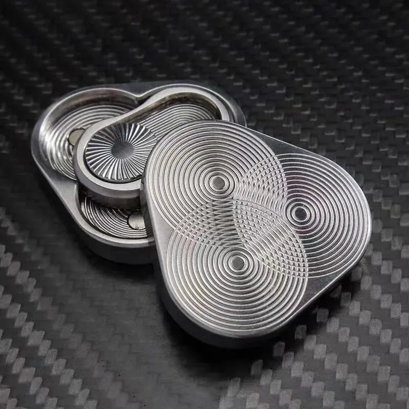 Magnetic Fidget Slider Adult EDC Metal Fidget Toy ADHD Hand Spinner
