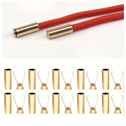 10pcs Heavy Duty Cord Locks Adjustable Metal Clips Secure Fastening