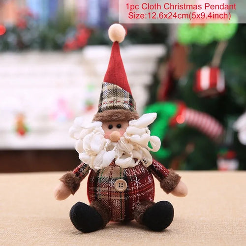 Telescopic Christmas Doll Merry Christmas Decorations For Home 2023