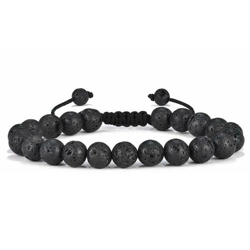 3 Style 8mm Natural Tiger Eyes Lava Rock Protection HANDMADE Bracelet