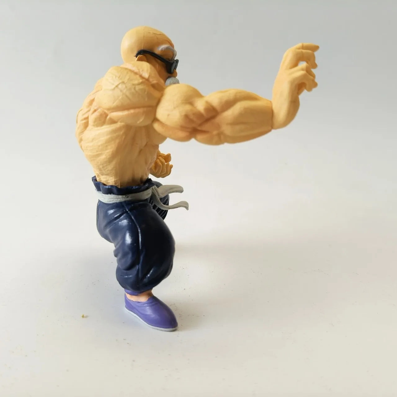 9cm Anime Dragon Ball Mini Figure Goku Kame Sennin Figurine Muscle