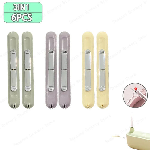 2 In 1 Needle Threader and Seam Ripper Tool Multifunctional Sewing