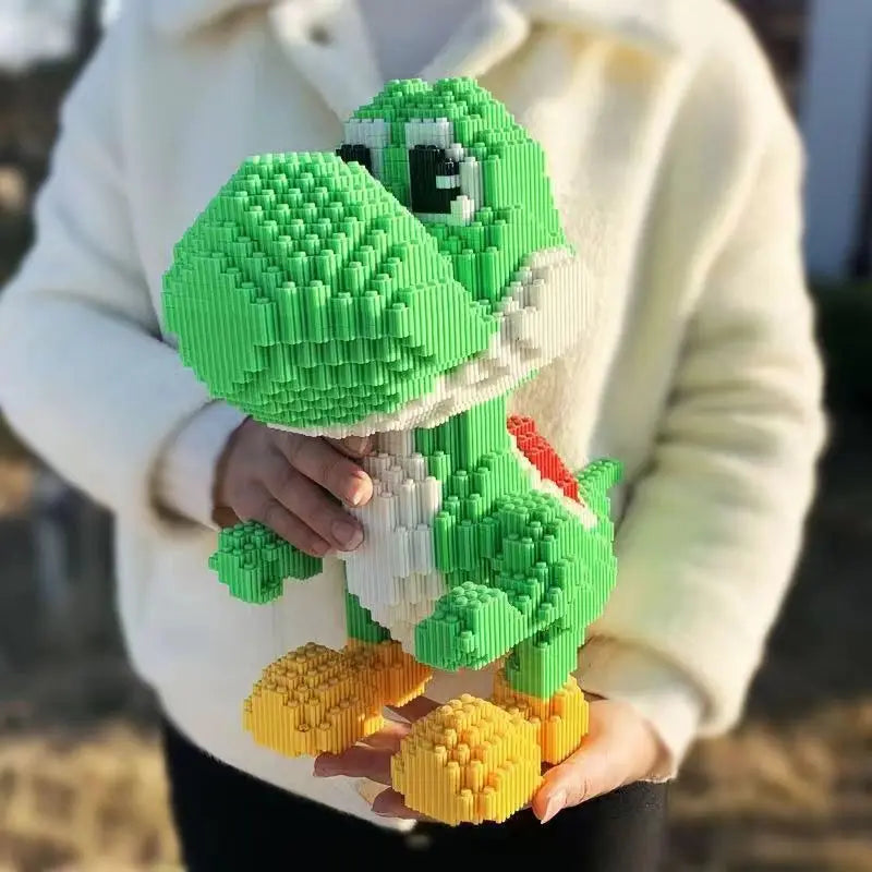 New Disney Building Blocks Dinosaur Boys Small Particle Puzzle Toys