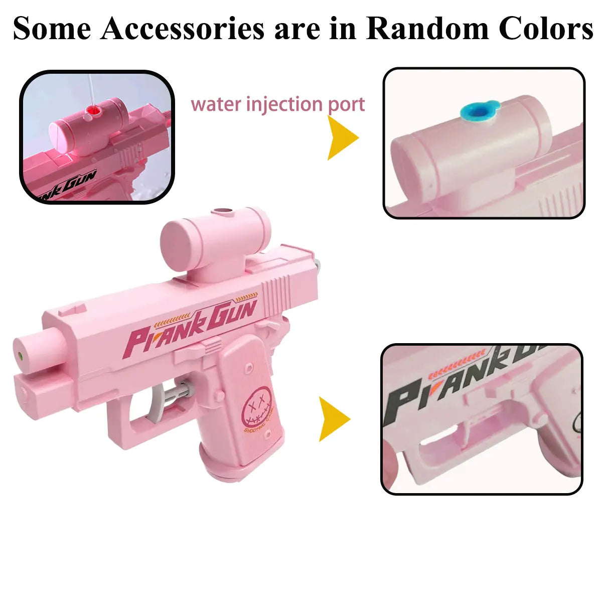 Two-Way Water Gun Prank Water Gun Toy Stress Relief Small Pistol Game