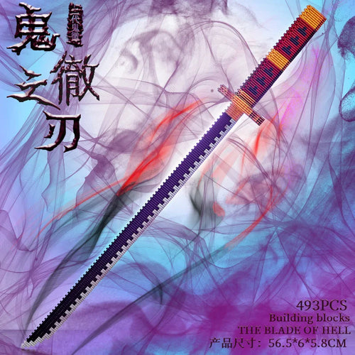 Animes Demon Yamato Swords Nichirin Knifes Blade Arms Equipage