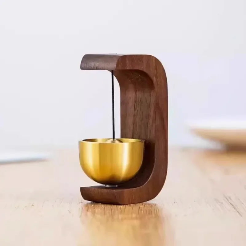 Dopamine Wind Chime Magnetic Indoor Wind Chime, Oak Material Doorbell