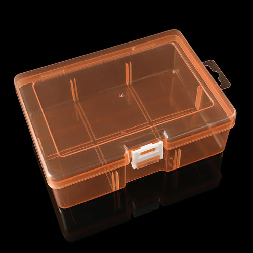 1pcs Transparent Plastic Storage Boxes For Jewelry Hardware