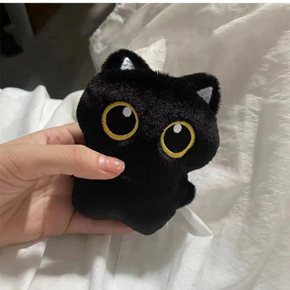 CuteBlack Cat plush toy Doll Small Pendant Cuddly Pillow Cushion Ins