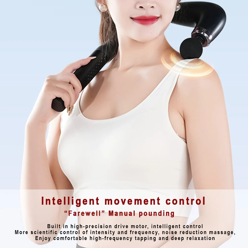 2025 New Smart Fascia Gun Electric Massager Massage Hammer Electric