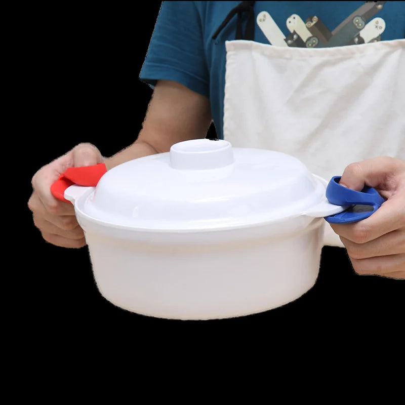 10/2PCS Silicone Insulated Finger Covers Oven Microwave Insulated