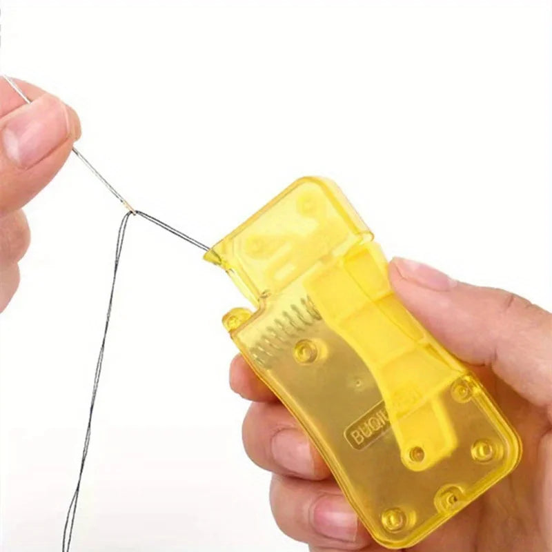 Automatic needle threader, DIY hand sewing needle threader, home