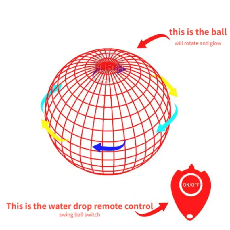 Magic Flying Ball Pro Mini Lighting With LED Lights Remote Control