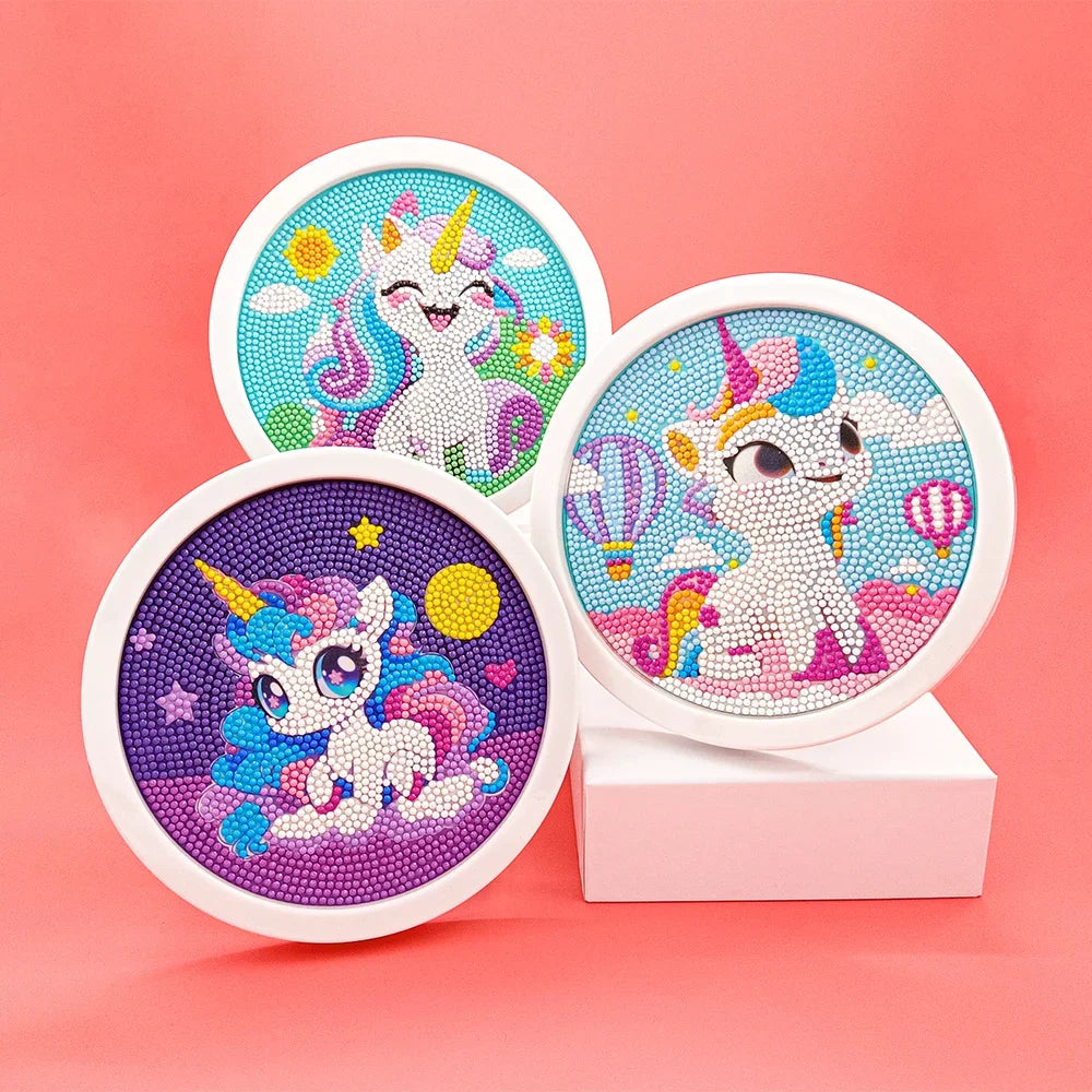 Diamond Painting Set Cute Unicorn Beginner Diamond Painting Set 5D DIY