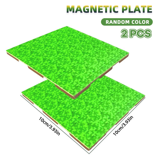 1/2/4/10 PCS Magnetic Base Plate Variety Baseplates Match DIY Magnetic