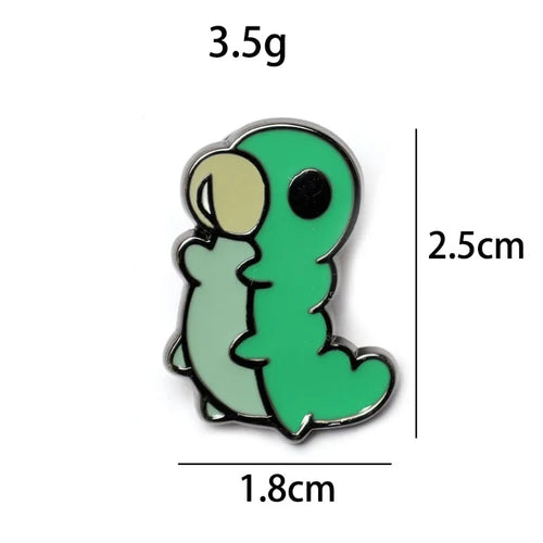 7pcs Hollow Knight Enamel Brooch Cool Character Pins Backpacks