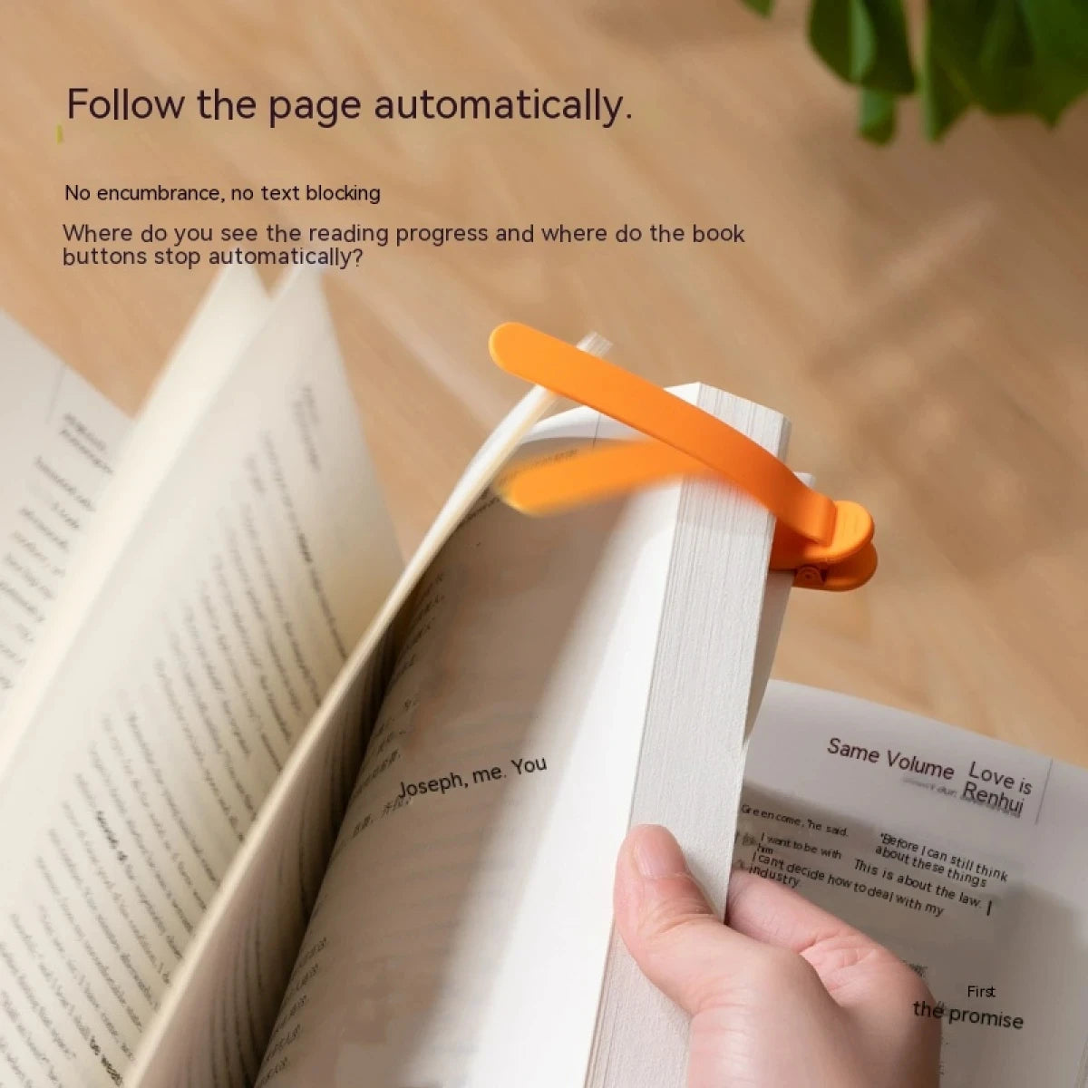 Automatic Bookmark, Silicone Reading Bookmark, Colorful Bookmark,