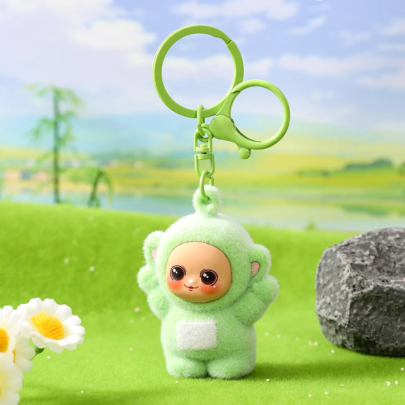 Four Color Baby Series Cartoon Keychains, Small Pendants, Trendy