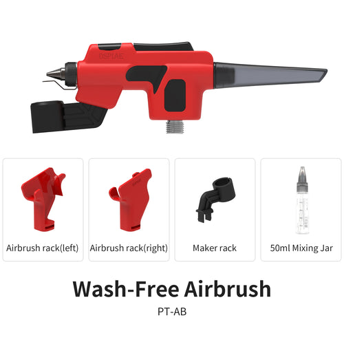 【DSPIAE PT-AB】Wash-Free Airbrush with Marker Rack for Scale Model