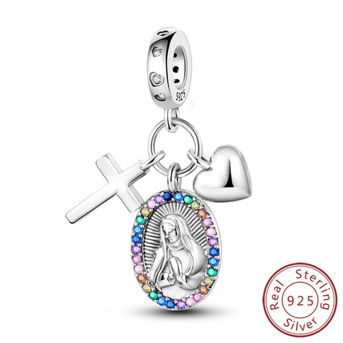 Hot Sale Charm Bead Pendant 925 Sterling Silver Firefly Love Heart