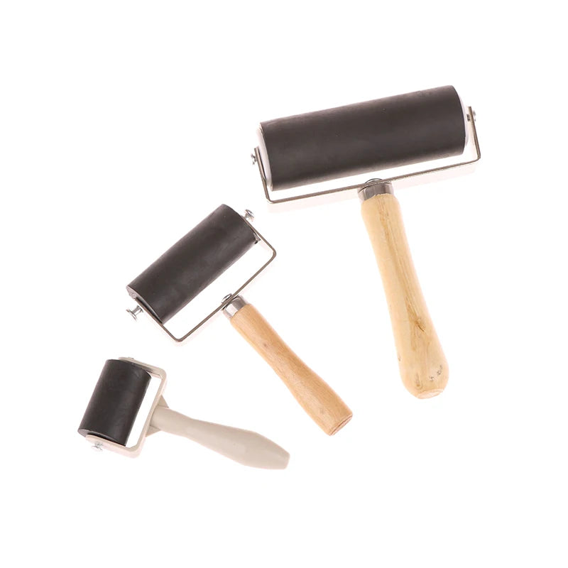 Rubber Roller Brayer Ink Painting Printmaking Roller Art Craft