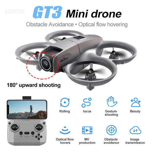 2025 GT3 Professional Drone 8K HD Dual Camera Obstacle Avoidance