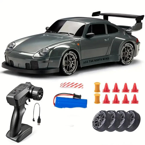 4WD RC Drift Car 2.4GHz 4x4 Racing RTR Radio Truck LED Lights Stunt