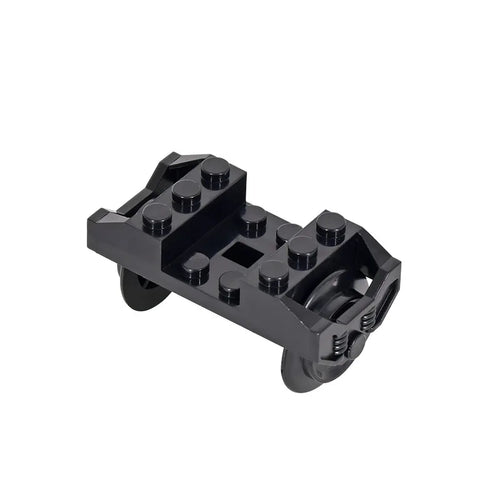 MOC City Creative Idea Train Base Wheel Carriage Building Blocks