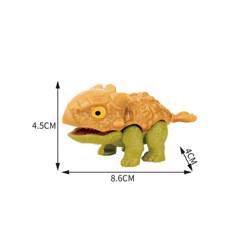 Jurassic Finger Dinosaur Triceratops Tyrannosaurus Model Toys for Kids