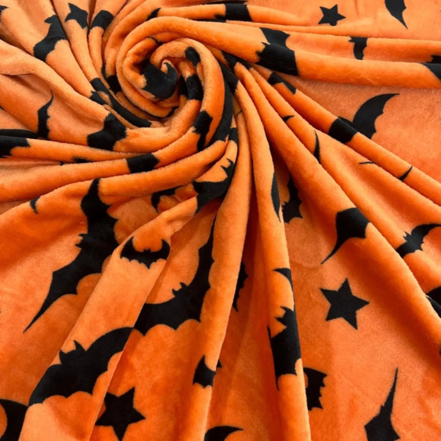 1PC Gifts Blanket Black Bats Printed Flannel Blanket Perfect for Sofa