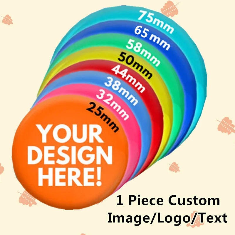 Customized Personalized Tinplate Enamel Pins Creativity Printed