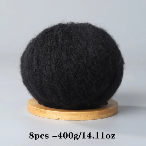 8pcs 400g Mohair Yarn For Crocheting And Knitting DIY Pet Toys  DIY
