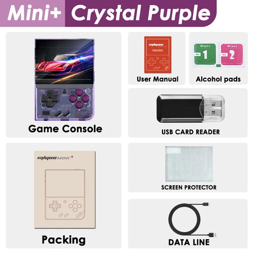 MIYOO Mini Plus Portable Retro Handheld Game Console V2 Mini+ IPS