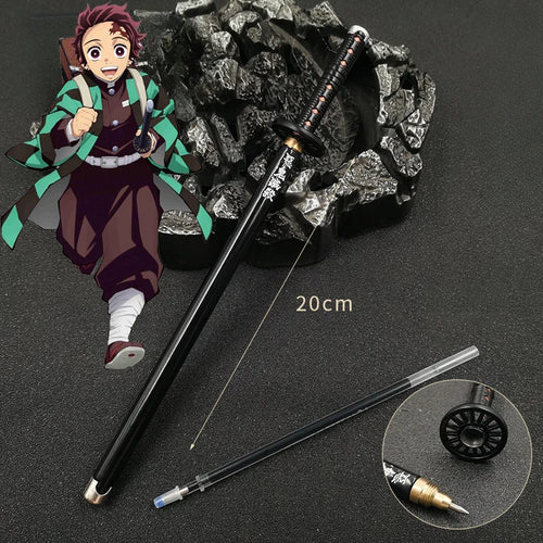 20cm Demon Slayer Signature Pen Mitsuri Shinobu Alloy Real Size