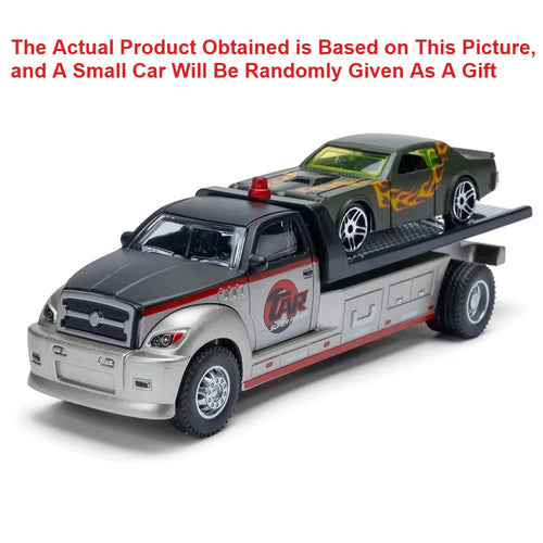 Scale 1:64 Container Alloy Trailer Model Toy Car Diecast Metal Movable