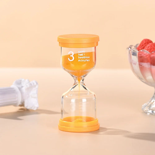 1PCS 3/5/10/15/30 Minutes Colorful Hourglass Sandglass Children Kid