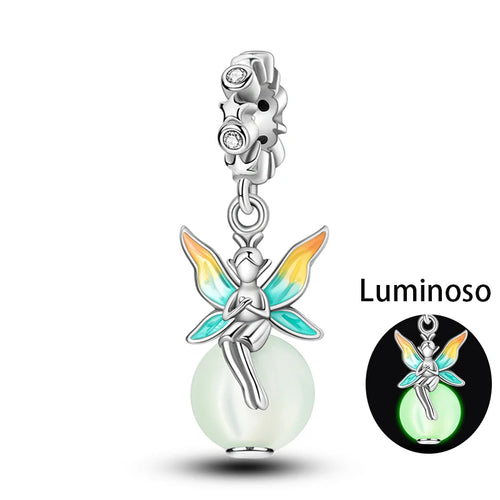 2024 New 925 Sterling Silver Luminous Charm Beads for 3mm Original