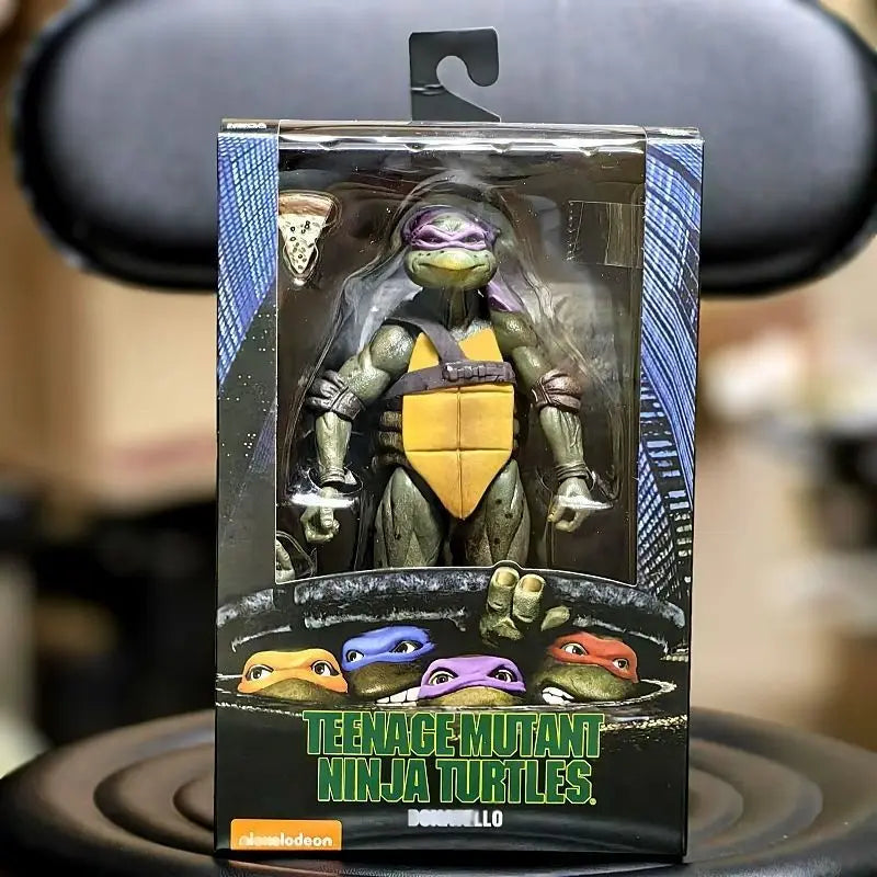 Neca Ninja Turtles 1990 Movie Version Limited Edition 7 Inch Posable