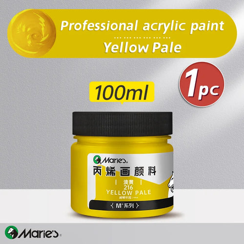 Marie's Art Acrylic Paint,3.38oz/100ml,Rich Pigmented,Painting for