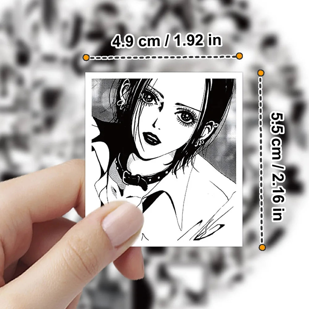 30/60/180p Anime NANA Stickers Cool Graffiti Decals DIY Decoration For