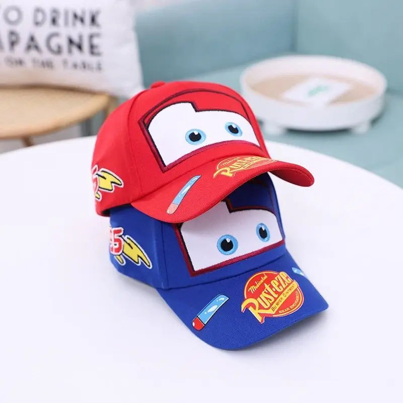 Lightning McQueen spring, autumn and summer children's hat cartoon