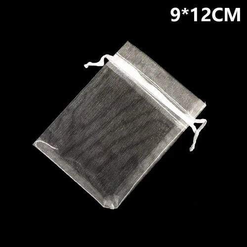 25/50PCS Drawable Party Supply Christmas Favor Jewelry Packing White