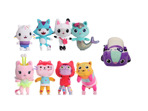 Newest 9 Stlyes Gabby Dollhouse Plush Toy Mercat Cartoon Stuffed