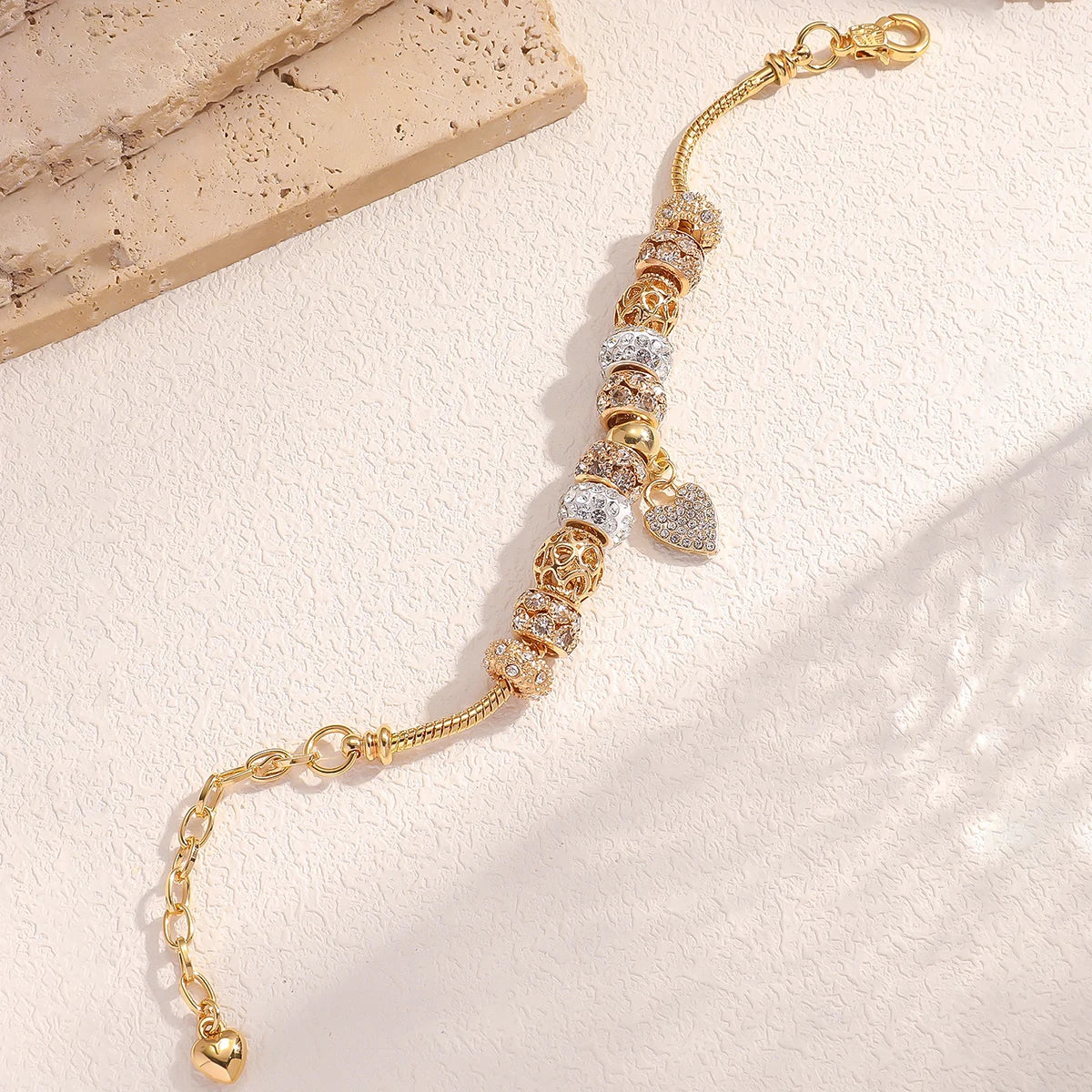 1 Women's Fashion Panjiadorado Element Love Bracelet, Suitable for