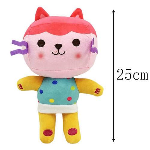 New Gabbys doll house Plush Toy Mercat Cartoon Stuffed Animals Smiling