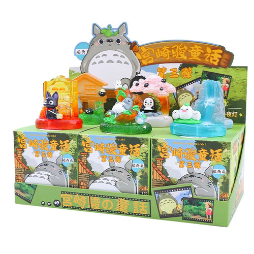 New Miyazaki Hayao Fairy Tale Third Play Blind Box Lamp Desktop