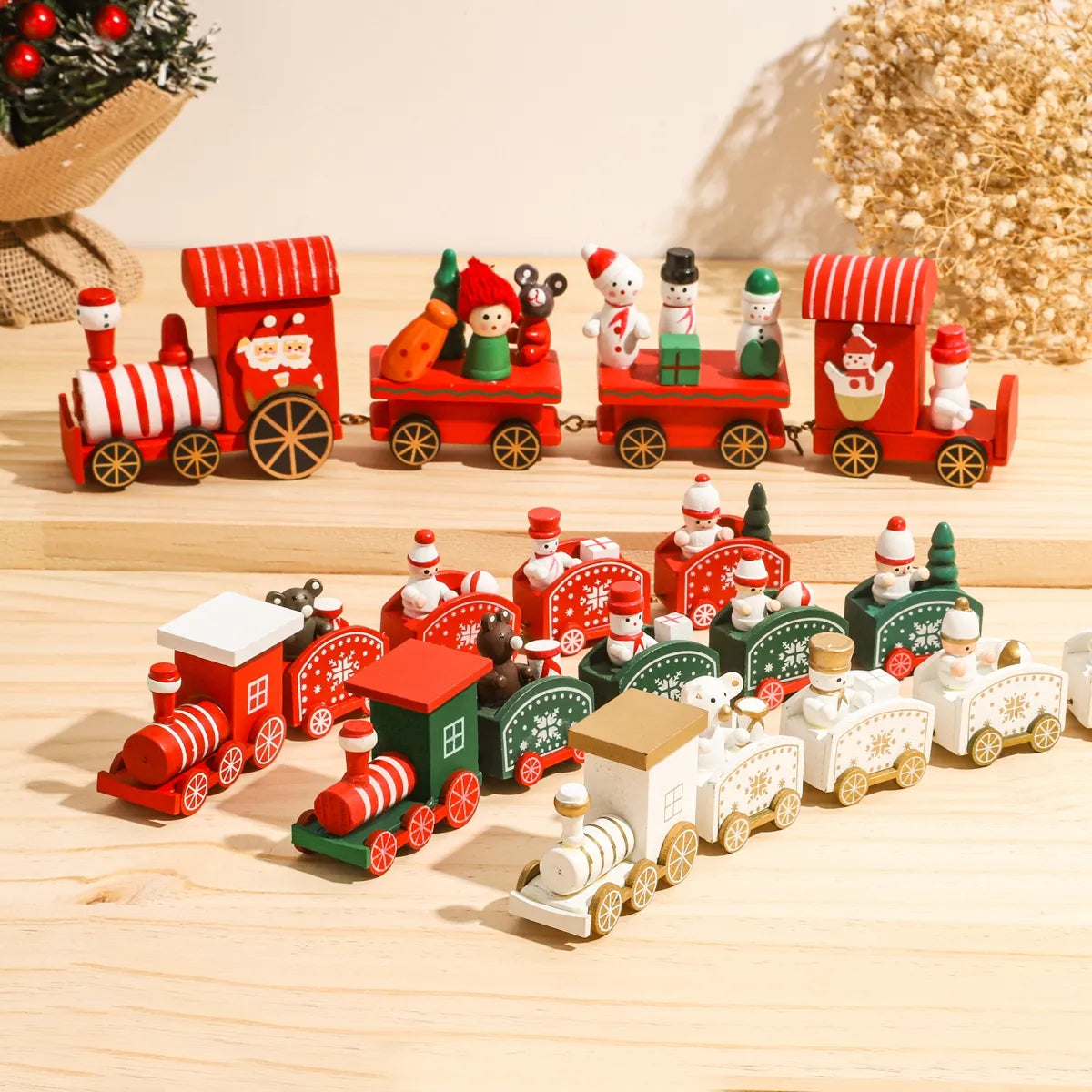 Christmas Train Merry Christmas Decorations For Home 2023 Cristmas