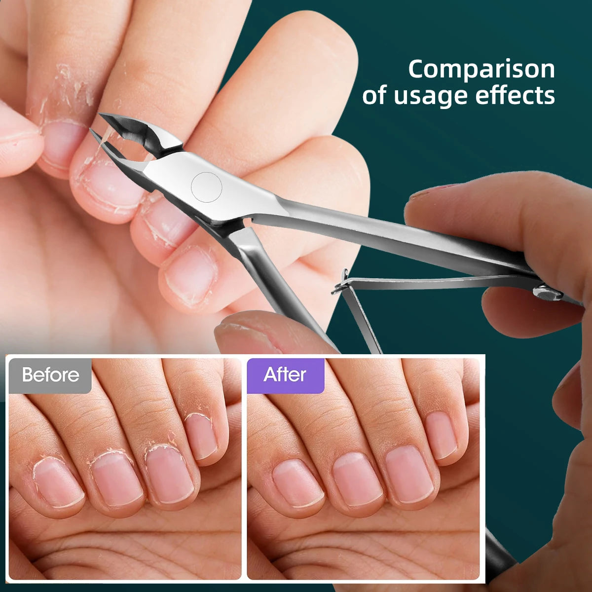 Russian Ieather Clippers Professional Nail Salon Tools Vietnam Craft