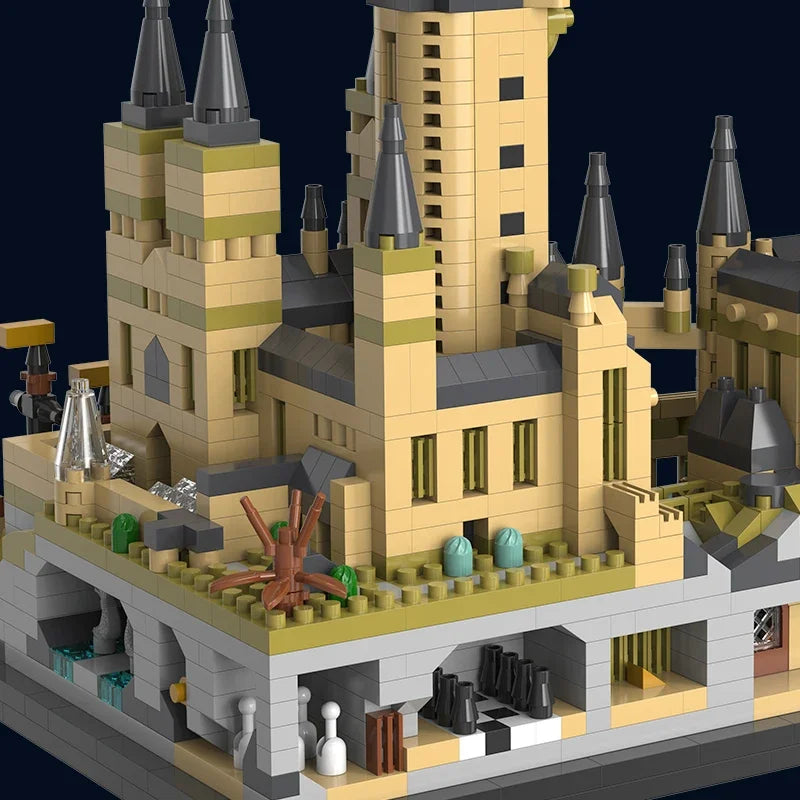 Wizardry Castle Micro Building Blocks Sets Gothic Architecture DIY
